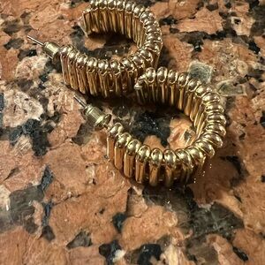 Elegant Gold Hoop Earrings